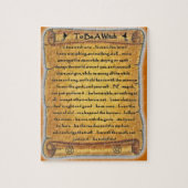 Être Une Sorcière Pagan Puzzle (Vertical)