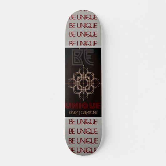 Être unique Skateboard Deck 7¾" (Devant)