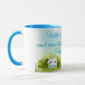 Étreignez avec mes prières la tasse de sonnerie de (Gauche)