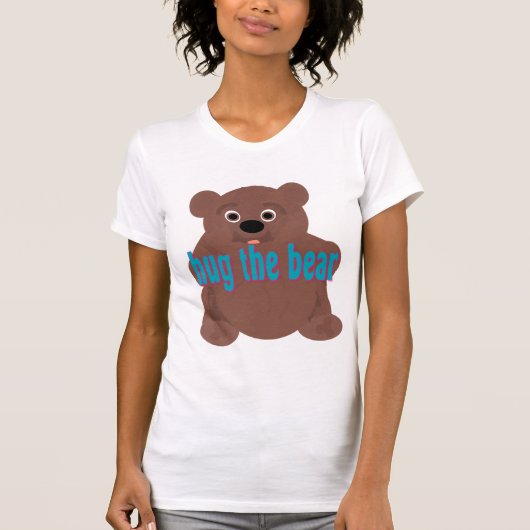 Étreignez le T-shirt d'ours (Devant)