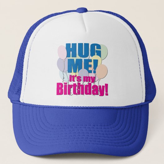"Étreignez-moi !" Casquette d'anniversaire (Devant)