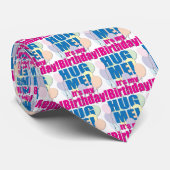 "Étreignez-moi !" Cravate d'anniversaire (Roulé)