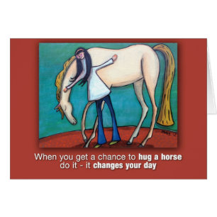 Étreignez un cheval