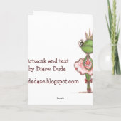 Étreinte - carte de voeux (Dos)