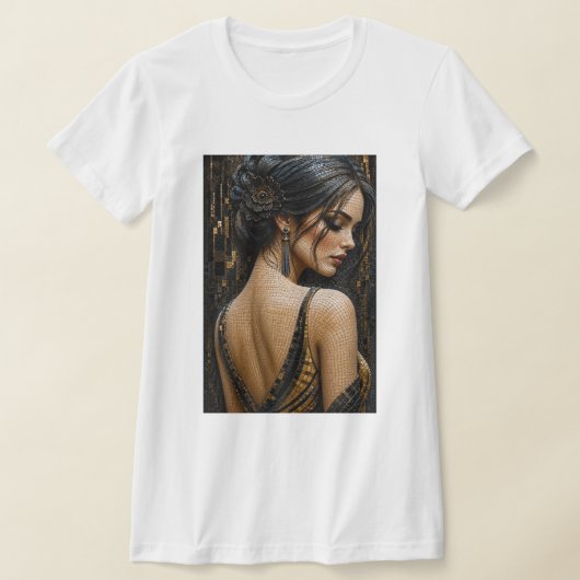 Étreinte Éternelle – T-Shirt Premium pour Femmes (Poser)