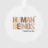 ÊTRES HUMAINS : Les couleurs peuvent varier (dos)