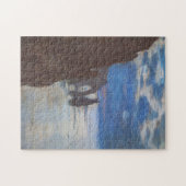 Etretat Needle Rock & Porte d'Aval Monet Fine Art Legpuzzel (Horizontaal)