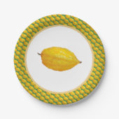 Etrogs voor Sukkot Papieren Bordje (Voorkant)