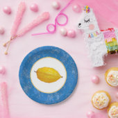 Etrogs voor Sukkot Papieren Bordje (Feest)