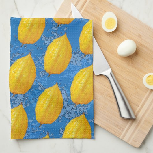 Etrogs voor Sukkot Theedoek (Quarter Fold)