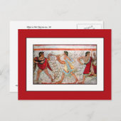 Etruscan Dancer and Musicians Briefkaart (Voorkant / Achterkant)