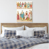 Etruscan Dress Canvas Afdruk (Insitu (Slaapkamer))