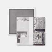 Etruscan Tombs, c. 1780 Magneet (Voorkant / Achterkant)