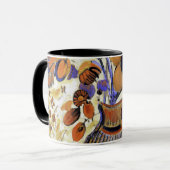 Etruscan Vase with Flowers, Redon Mok (Voorkant links)