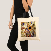 Etruscan Vase with Flowers, Redon Tote Bag (Voorkant (product))