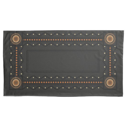 Etruskische Bucchero-stijl Kussensloop (Voorkant)