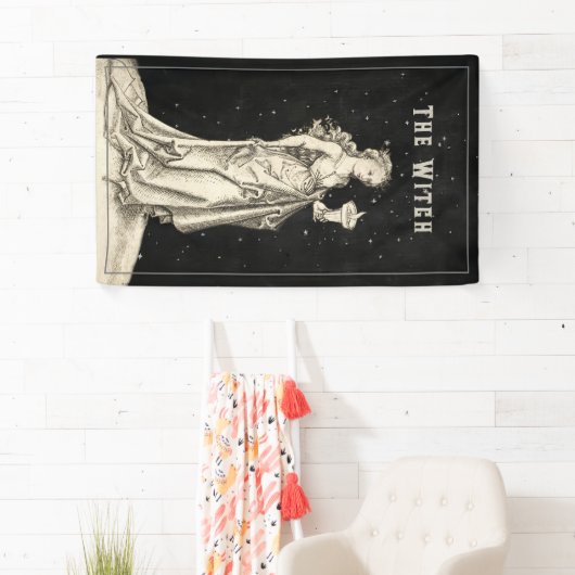 etsen van heksen spandoek (Insitu)