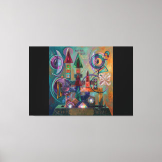Etude №16 Astral Pilot ver.2 Canvas Afdruk