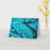 Étude Abstraite des couleurs 28, carte (Fleur jaune)