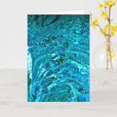 Étude Abstraite des couleurs 32, carte (Fleur jaune)