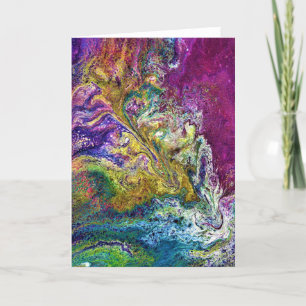 Étude Abstraite des couleurs 36, carte