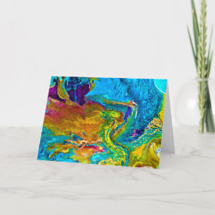 Étude Abstraite des couleurs 38, carte