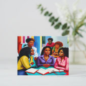 Étude biblique Carte postale de l'art chrétien (Debout devant)