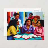 Étude biblique Carte postale de l'art chrétien (Devant / Derrière)