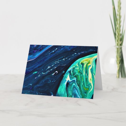 Étude couleur Abstraite 105, carte (Devant)