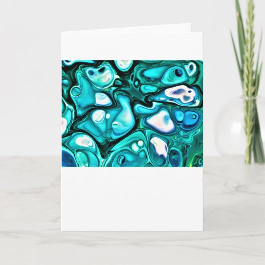 Étude couleur Abstraite 125, carte (Devant)