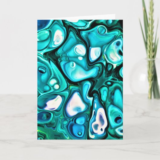 Étude couleur Abstraite 125, carte (Devant)