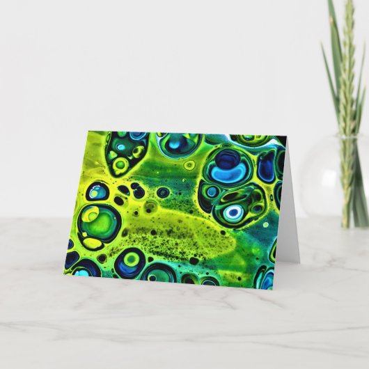 Étude couleur Abstraite 160, carte (Devant)