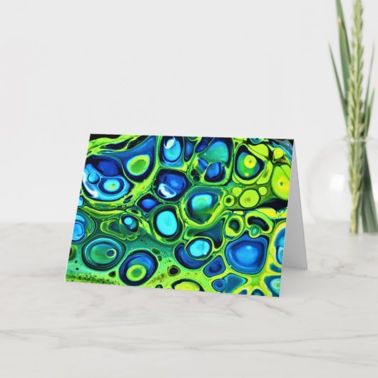 Étude couleur Abstraite 161, carte (Devant)