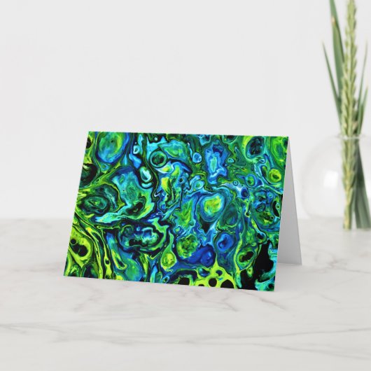 Étude couleur Abstraite 170, carte (Devant)