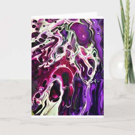 Étude couleur Abstraite 194, carte (Devant)