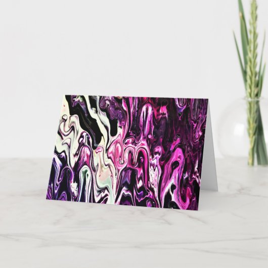 Étude couleur Abstraite 210, carte (Devant)