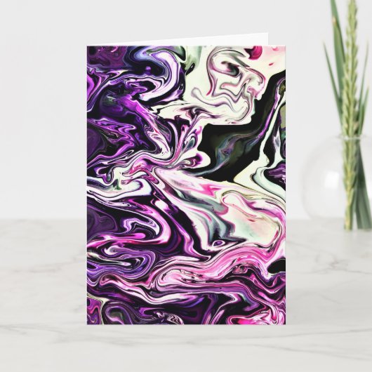 Étude couleur Abstraite 215, carte (Devant)