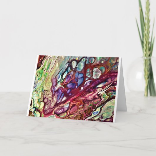 Étude couleur Abstraite 231, carte (Devant)