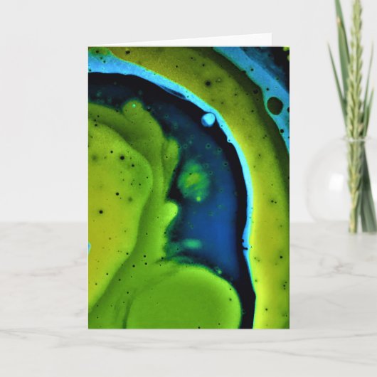 Étude couleur Abstraite 240, carte (Devant)