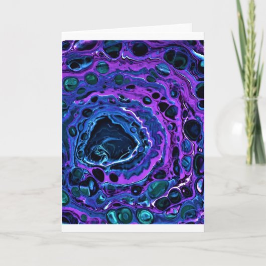 Étude couleur Abstraite 263, carte (Devant)