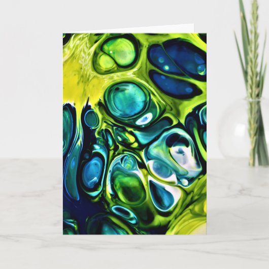 Étude couleur Abstraite 303, carte (Devant)