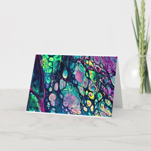 Étude couleur Abstraite 304, carte (Devant)