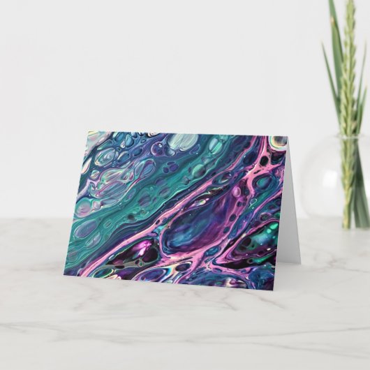 Étude couleur Abstraite 305, carte (Devant)