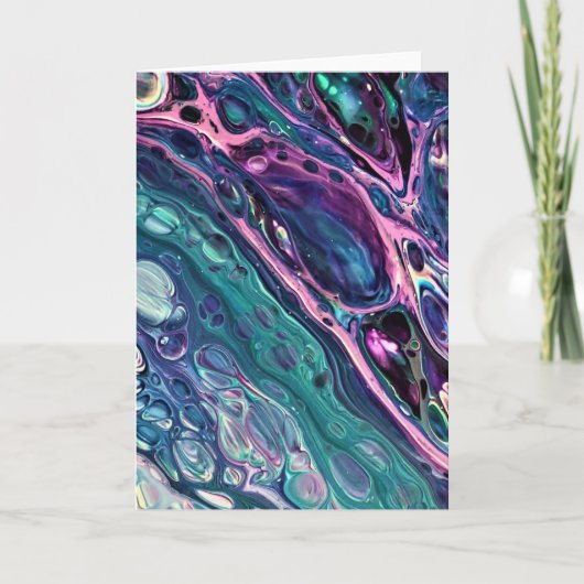 Étude couleur Abstraite 305, carte (Devant)