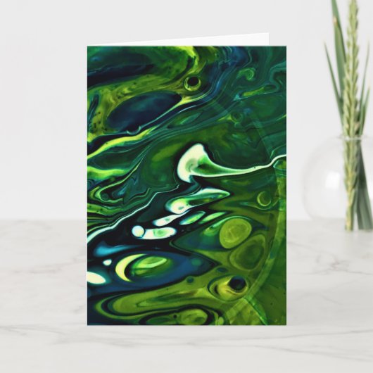 Étude couleur Abstraite 309, carte (Devant)