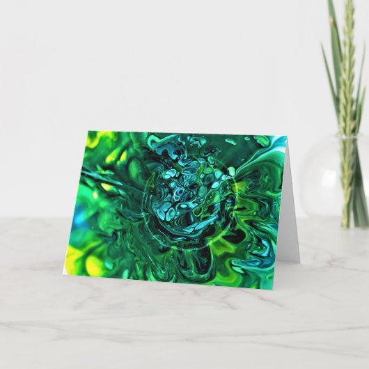 Étude couleur Abstraite 310, carte (Devant)