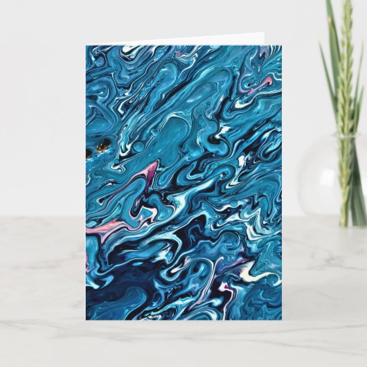 Étude couleur Abstraite 350, carte (Devant)