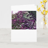 Étude couleur Abstraite 419.2, carte (Fleur jaune)