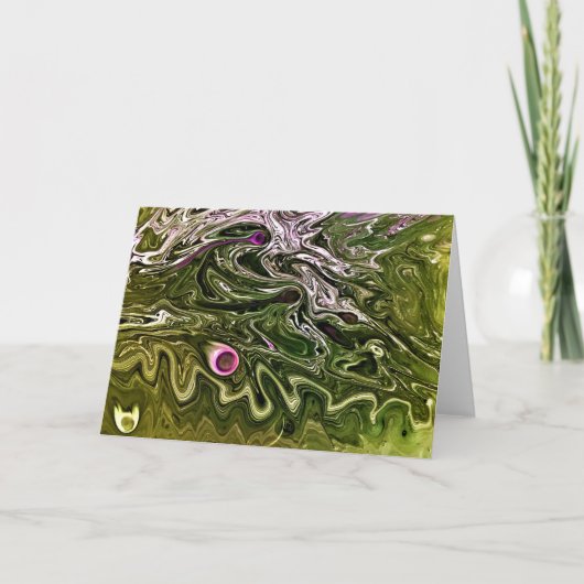 Étude couleur Abstraite 502, carte (Devant)