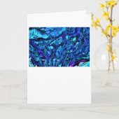 Étude couleur Abstraite 505, carte (Fleur jaune)